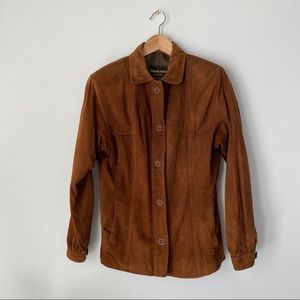 Vintage Suede Leather Jacket